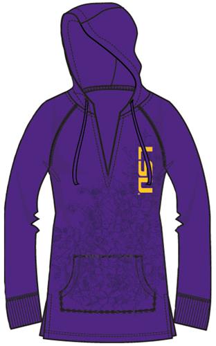 Emerson Street LSU Womens Cozy Pullover Hoody. Free shipping.  Some exclusions apply.