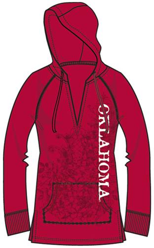 Oklahoma Sooners Womens Cozy Pullover Hoody. Free shipping.  Some exclusions apply.
