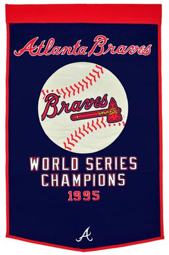 Winning Streak MLB Atlanta Braves Dynasty Banner