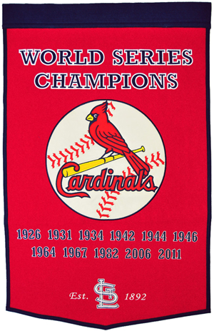 Winning Streak MLB Saint Louis Cardinals Banner