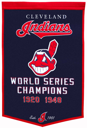 Winning Streak MLB Cleveland Indians Banner