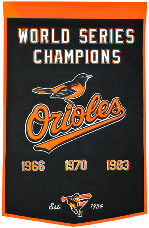 Winning Streak MLB Baltimore Orioles Banner