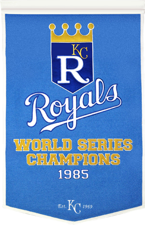 Winning Streak MLB Kansas City Royals Banner