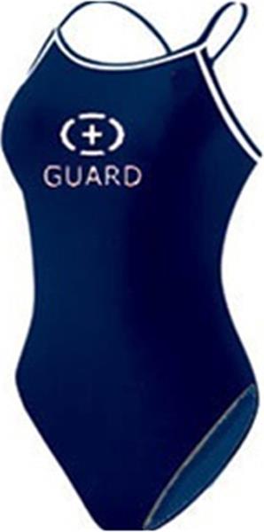 Womens Lifeguard Thin Strap w/Piping Swimsuit