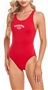 Adoretex Women's Guard Polyester Wide Strap Swimsuit (FGP02)
