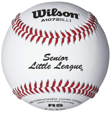 Wilson Senior Little League Raised Seam Baseballs