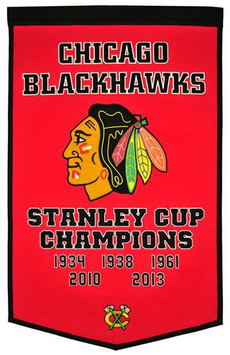 Winning Streak NHL Chicago Blackhawks Banner