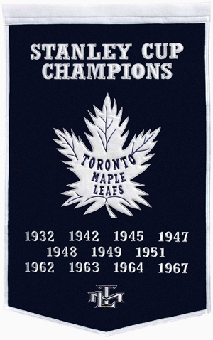 Winning Streak NHL Toronto Maple Leafs Banner