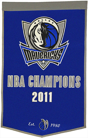 Winning Streak NBA Dallas Mavericks Dynasty Banner