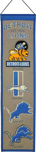 Winning Streak NFL Detroit Lions Heritage Banner