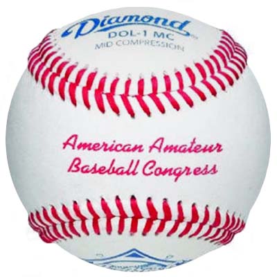Diamond AABC Amateur Baseball Congress Baseballs