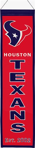 Winning Streak NFL Houston Texans Heritage Banner