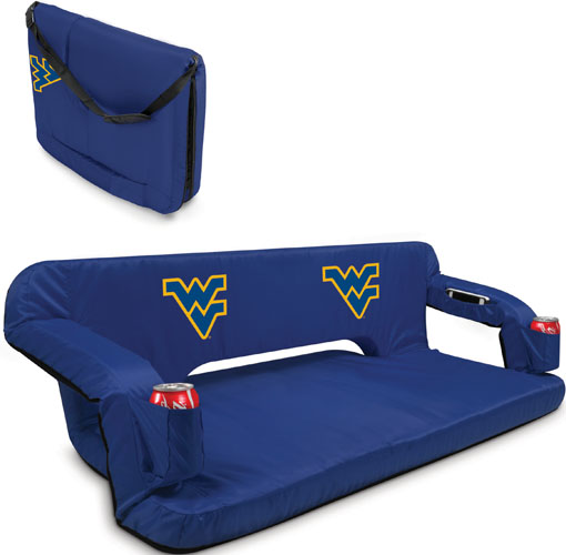 E56044 Picnic Time West Virginia University Reflex Couch