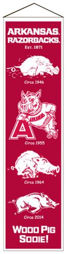 Winning Streak NCAA University of Arkansas Banner
