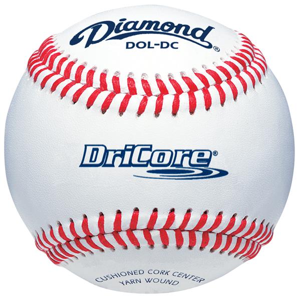 Diamond DOLDC DriCore Wet Weather Baseballs (DZ) Baseball Equipment & Gear