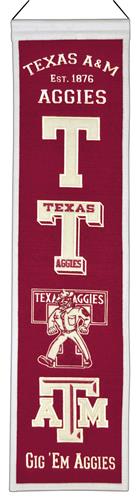 Winning Streak NCAA Texas A&M Heritage Banner