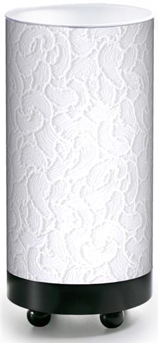 Illumalite Designs White On White Accent Lamp