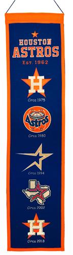 Winning Streak MLB Houston Astros Heritage Banner