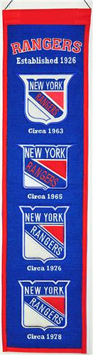 WinningStreak NHL New York Rangers Heritage Banner