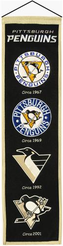 Winning Streak NHL Pittsburgh Penguins Banner