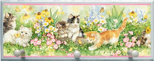 Illumalite Designs Playful Kittens Wall Plaque