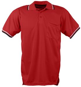 3n2 Adult Large Red Umpire Polo Shirts - Closeout Sale - Baseball ...