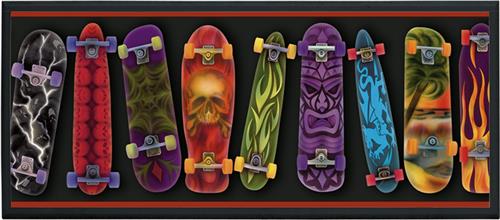 Illumalite Designs Skateboards Wall Plaque