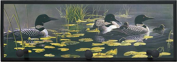 Illumalite Designs Ducks in Water Wall Plaque
