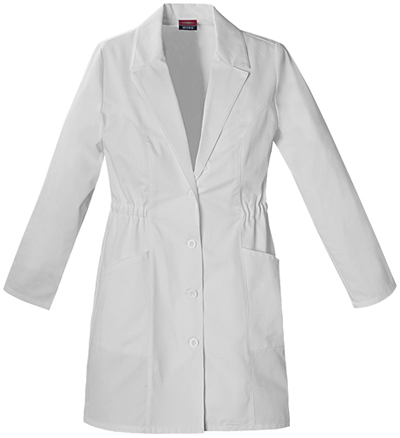 Dickies Women's 34" Missy Lab Coat. Embroidery is available on this item.