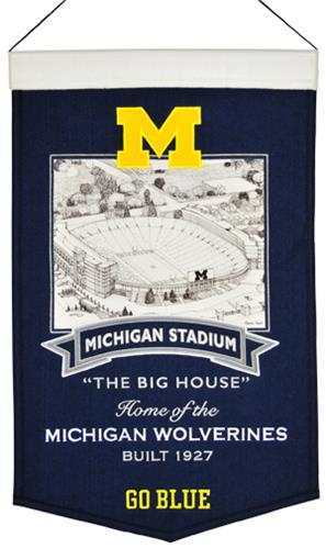 Winning Streak NCAA Michigan Stadium Banner