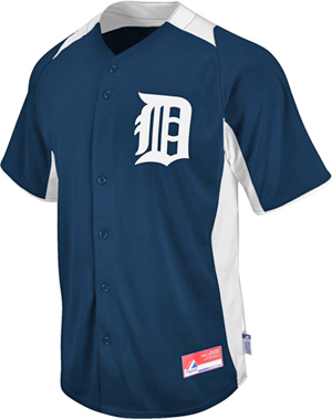 MLB Cool Base BP Detroit Tigers Baseball Jersey