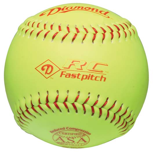 Diamond RC Fastpitch ASA Softballs Closeout Sale Baseball Equipment