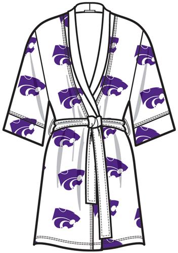 Kansas State Womens Spa Kimono Robe. Free shipping.  Some exclusions apply.