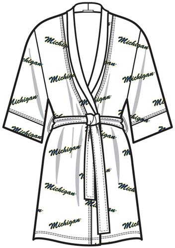 Emerson Street Michigan Womens Spa Kimono Robe. Free shipping.  Some exclusions apply.