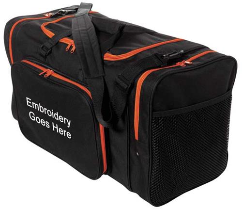 Sassi Designs 24" Square Team Duffel Bags. Embroidery is available on this item.