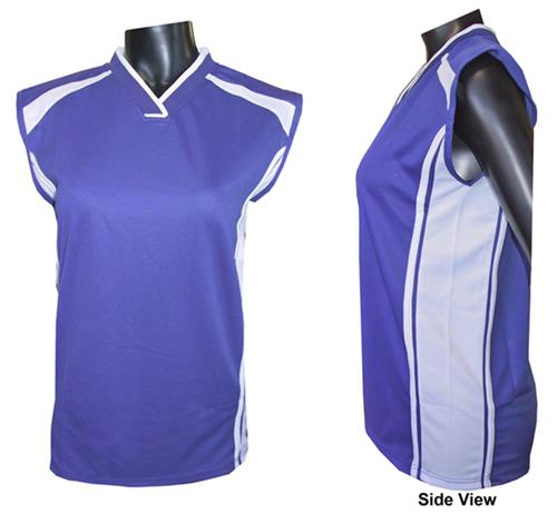 Womens Cap Sleeve Athletic Jerseys-Closeout