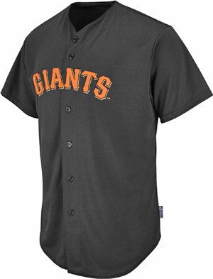 Majestic MLB Chest Logo San Francisco Giants Replica Jersey
