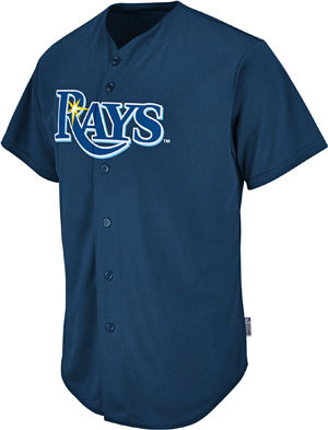 rays baseball jersey