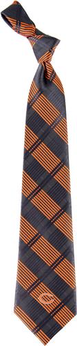 Eagles Wings NFL Chicago Bears Woven Plaid Tie