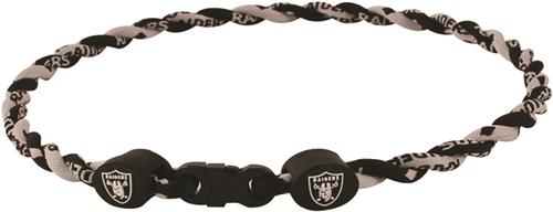 Eagles Wings NFL Raiders Titanium Twist Necklaces