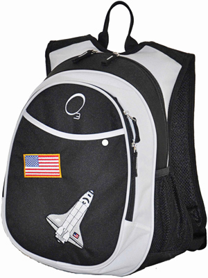 O3 Kids Black Space Backpack With Cooler