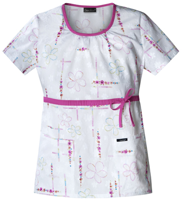 Cherokee Women's Runway Scoop Neck Scrub Tops. Embroidery is available on this item.