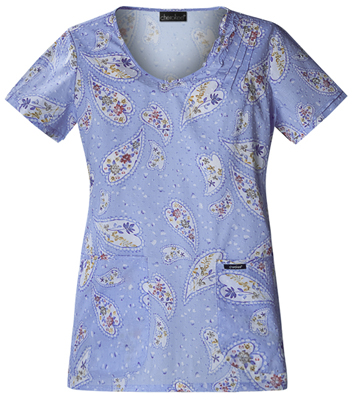 Cherokee Women's Runway Scoop Neck Tunic Scrub Top. Embroidery is available on this item.