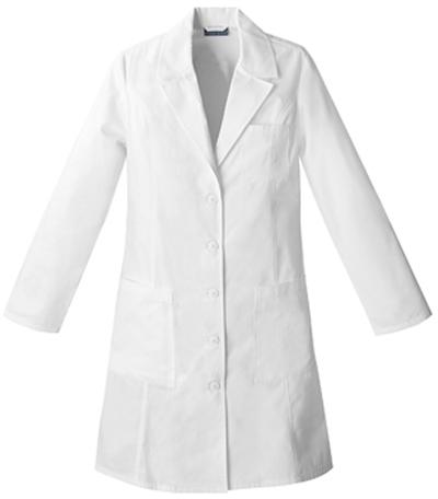 Cherokee Women's 37" Scrub Lab Coats. Embroidery is available on this item.