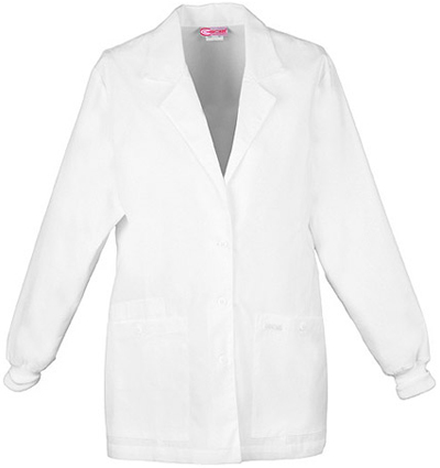 Cherokee Women's 30" Scrub Warm-Up Lab Coats. Embroidery is available on this item.