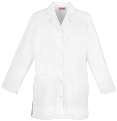 Cherokee Women's 32" Snap Front Scrub Lab Coats. Embroidery is available on this item.