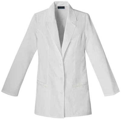 Cherokee Women's 30" Scrub Lab Coats. Embroidery is available on this item.