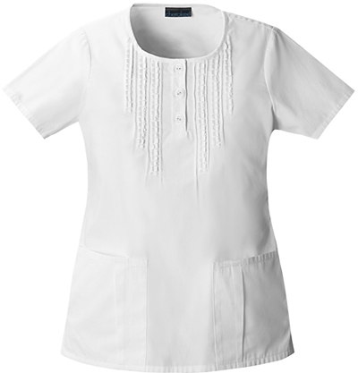 Cherokee Women's Fashion Round Neck Scrub Tops. Embroidery is available on this item.