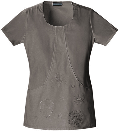 Cherokee Women's Fashion Scoop Neck Scrub Tops. Embroidery is available on this item.