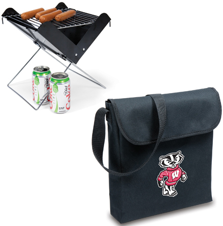 Picnic Time University of Wisconsin V-Grill & Tote
